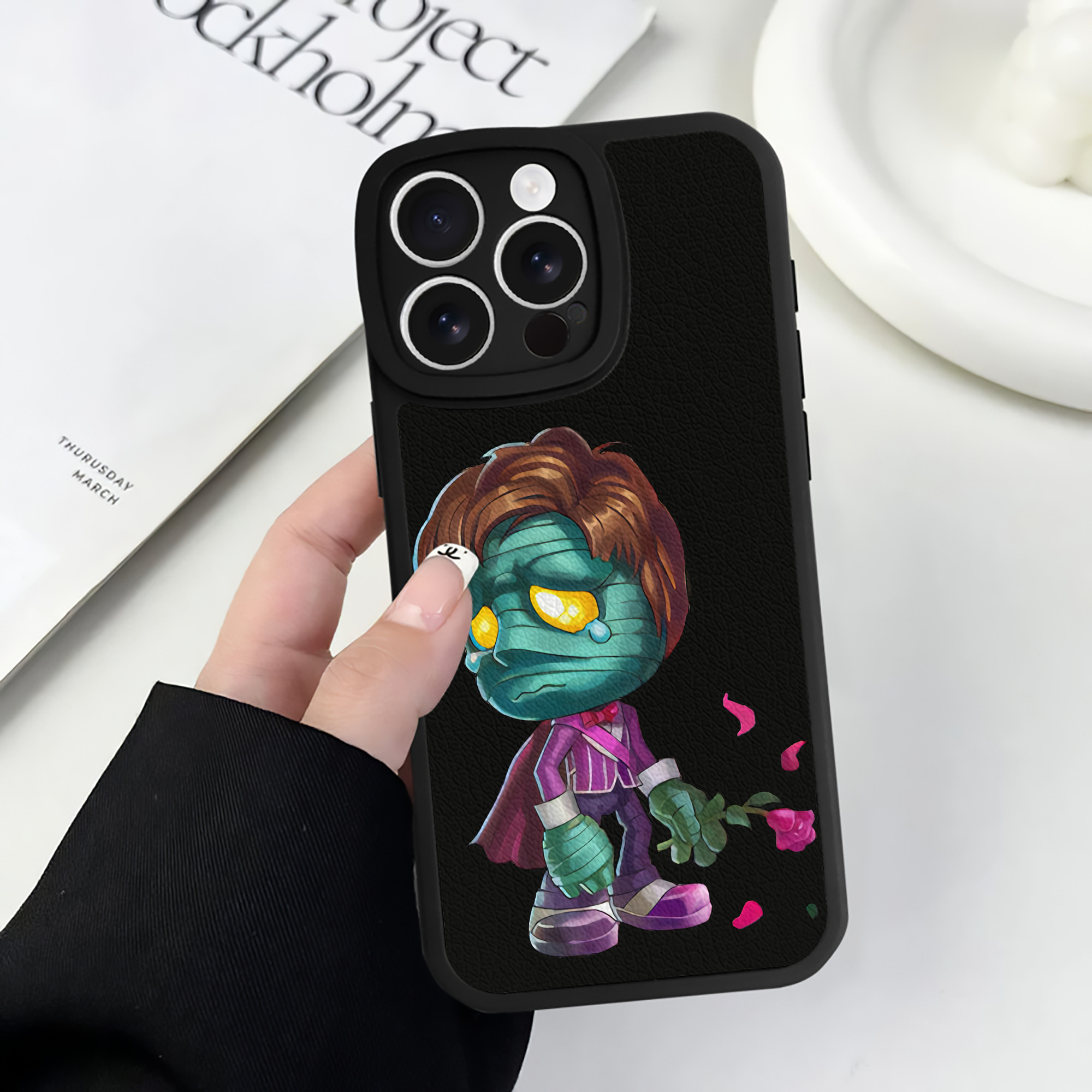 リーグ・オブ・レジェンド League of Legends LOL 【iPhone 16シリーズ対応】シリコンスマホケース（レザー調） 材質：シリコン